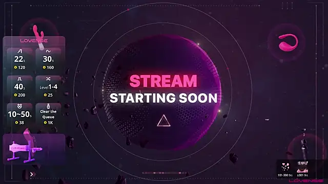 Amber Fae online show from April 6, 10:33 pm