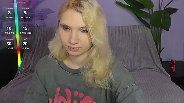 Kitty Blondie online show from April 9, 2:33 am