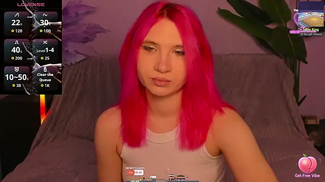 Kitty Blondie online show from April 16, 2:23 am