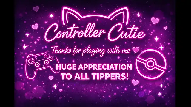Controllercutie online show from April 14, 2:39 am