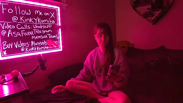 AsaFoXXX online show from April 25, 4:04 pm