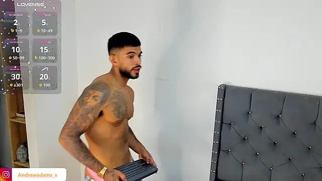 Andrewadamsx online show from June 30, 1:01 pm