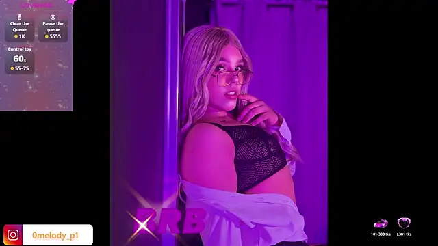 Melody p online show from August 4, 2:59 am