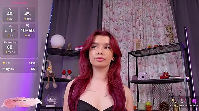 Sophie Rae online show from May 11, 2:45 pm