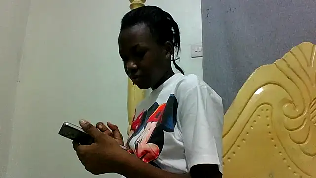 Snapshot of myloveafrice chatting on June 20, 12:08 pm myloveafrice online show from June 20, 12:08 pm