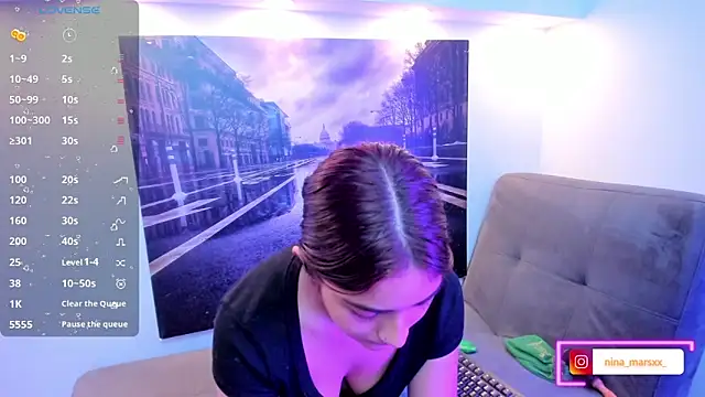 Nina-Mars online show from June 2, 7:49 pm