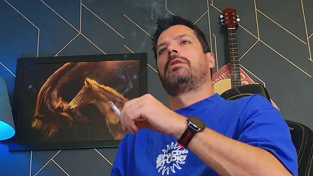 Snapshot of ChrisKox chatting on October 8, 5:27 am ChrisKox online show from October 8, 5:27 am