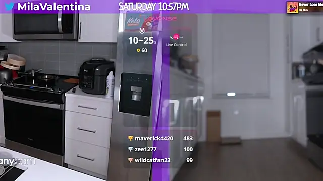 MilaValentina online show from March 4, 2:06 am