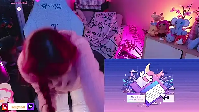 Snapshot of Indriya2x0 chatting on December 3, 8:28 pm Indriya2x0 online show from December 3, 8:28 pm