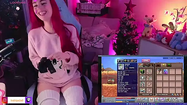 Snapshot of Indriya2x0 chatting on December 10, 11:51 pm Indriya2x0 online show from December 10, 11:51 pm