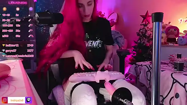 Snapshot of Indriya2x0 chatting on January 9, 11:45 pm Indriya2x0 online show from January 9, 11:45 pm