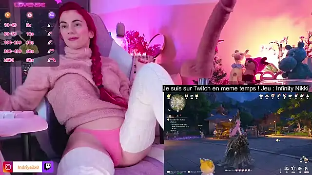 Snapshot of Indriya2x0 chatting on January 27, 8:17 pm Indriya2x0 online show from January 27, 8:17 pm