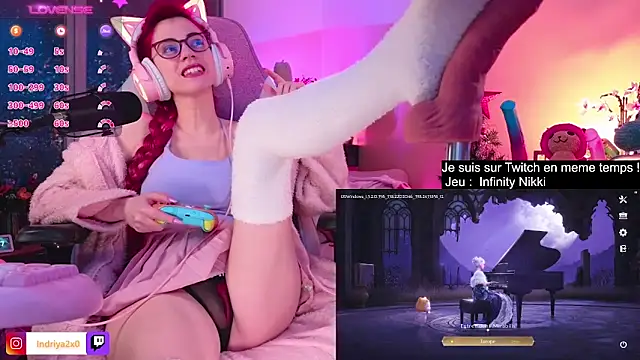 Snapshot of Indriya2x0 chatting on February 26, 9:58 pm Indriya2x0 online show from February 26, 9:58 pm