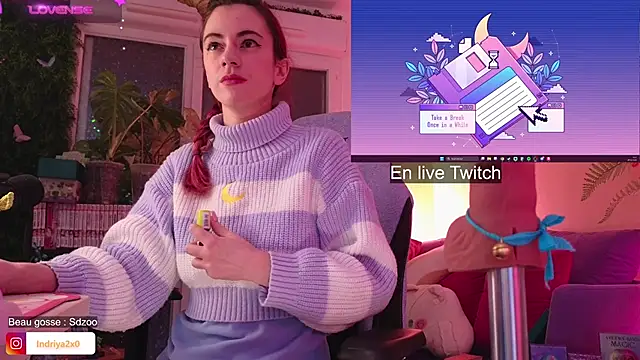 Snapshot of Indriya2x0 chatting on November 20, 8:08 pm Indriya2x0 online show from November 20, 8:08 pm