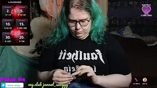 JannetPie online show from October 26, 2:17 am