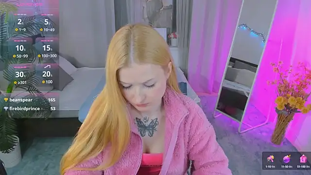 Laly Peach online show from March 20, 7:35 pm