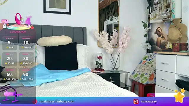 Snapshot of CristalRays chatting on March 9, 12:53 am CristalRays online show from March 9, 12:53 am