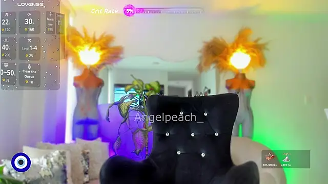 Snapshot of Angel_Peach chatting on December 22, 2:03 pm Angel Peach online show from December 22, 2:03 pm