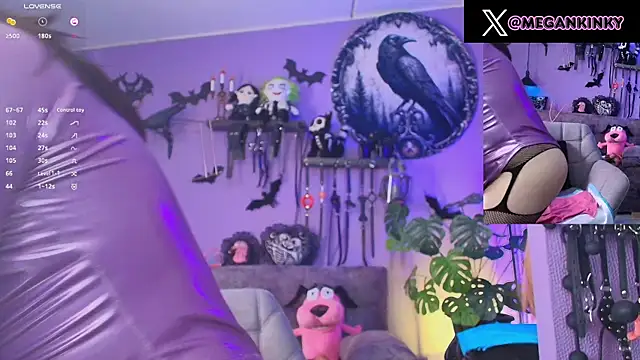 fetishkinkymeganx online show from July 17, 3:29 pm