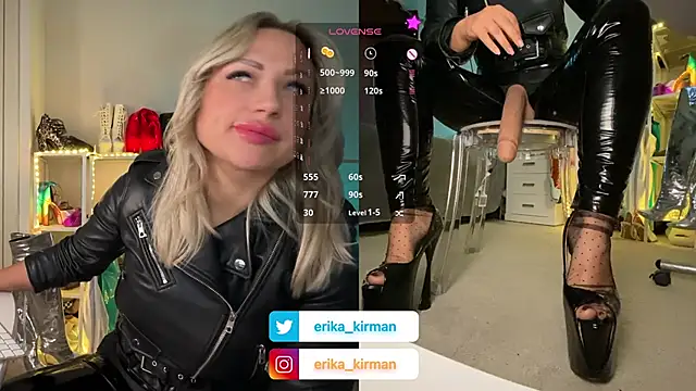 Snapshot of Erika_Kirman chatting on January 24, 9:28 am Erika Kirman online show from January 24, 9:28 am