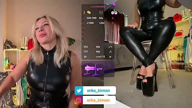 Snapshot of Erika_Kirman chatting on January 31, 3:22 pm Erika Kirman online show from January 31, 3:22 pm