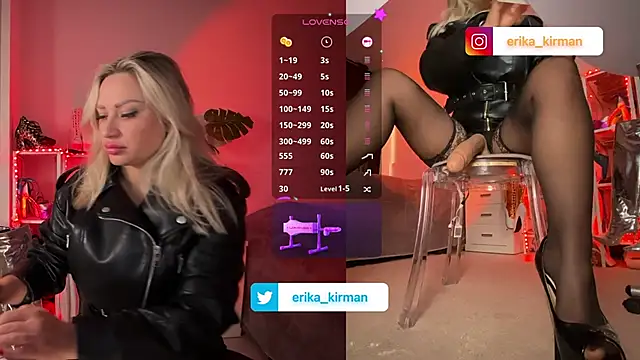 Snapshot of Erika_Kirman chatting on February 7, 4:56 pm Erika Kirman online show from February 7, 4:56 pm