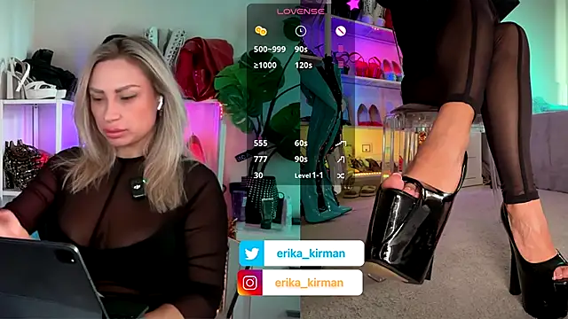Snapshot of Erika_Kirman chatting on November 8, 2:39 pm Erika Kirman online show from November 8, 2:39 pm