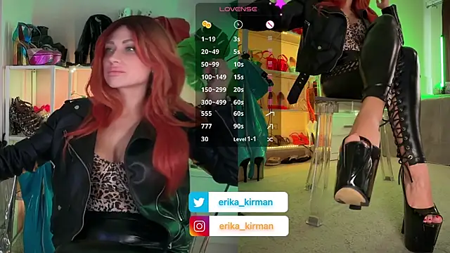 Snapshot of Erika_Kirman chatting on November 20, 2:39 pm Erika Kirman online show from November 20, 2:39 pm