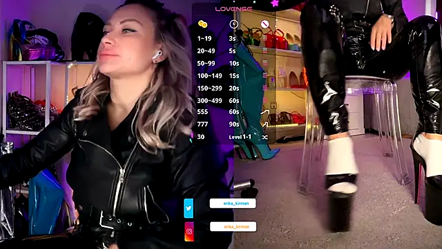 Snapshot of Erika_Kirman chatting on December 14, 11:04 am Erika Kirman online show from December 14, 11:04 am