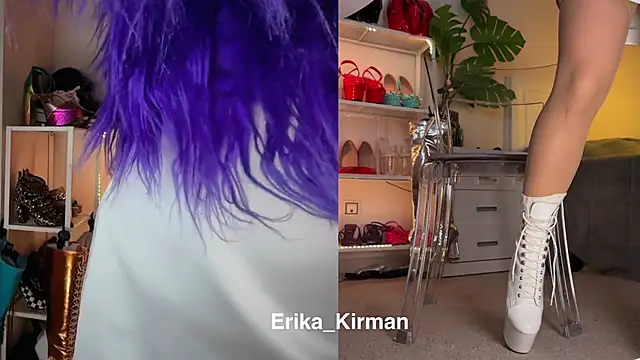 Snapshot of Erika_Kirman chatting on January 17, 2:33 pm Erika Kirman online show from January 17, 2:33 pm