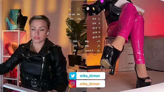 Snapshot of Erika_Kirman chatting on April 1, 11:44 am Erika Kirman online show from April 1, 11:44 am