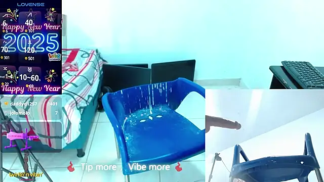 keyklin1 online show from February 7, 3:41 pm