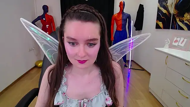 Snapshot of CloudGrace chatting on March 10, 3:12 am CloudGrace online show from March 10, 3:12 am