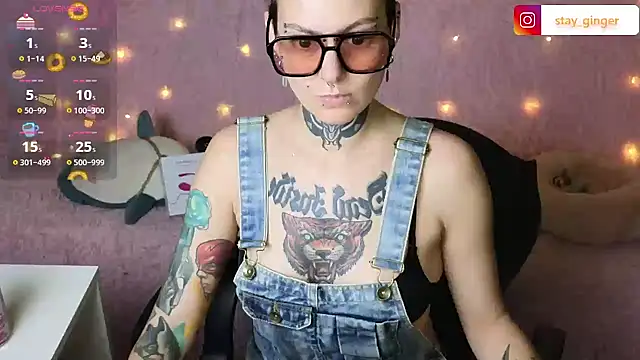 Snapshot of Ginger_Stay chatting on January 29, 9:39 pm Ginger Stay online show from January 29, 9:39 pm