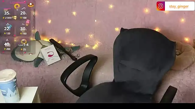 Snapshot of Ginger_Stay chatting on February 3, 10:36 am Ginger Stay online show from February 3, 10:36 am