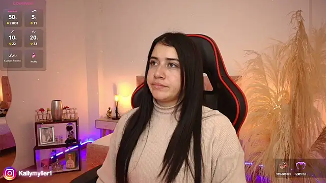 KallyMyller1 online show from January 17, 7:38 pm