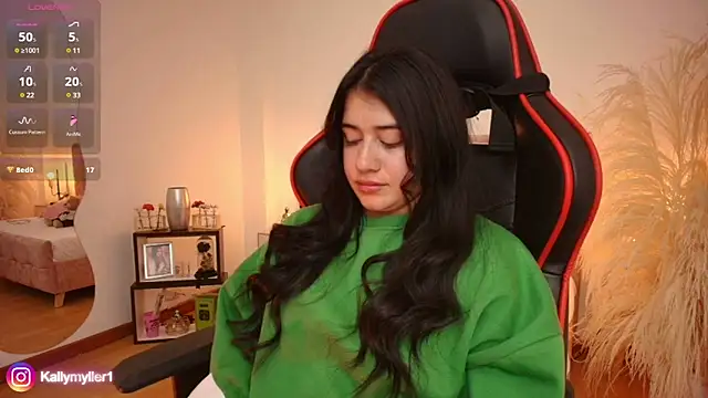 KallyMyller1 online show from January 23, 12:35 am