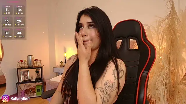 KallyMyller1 online show from January 26, 1:09 am