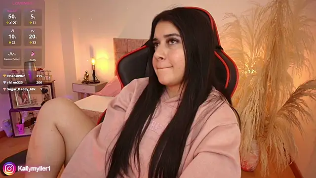 KallyMyller1 online show from January 29, 10:11 pm