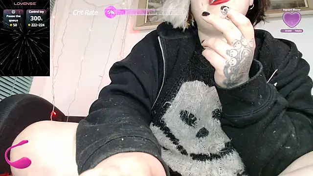 Snapshot of Psychobitch7 chatting on January 24, 10:19 pm Psychobitch7 online show from January 24, 10:19 pm