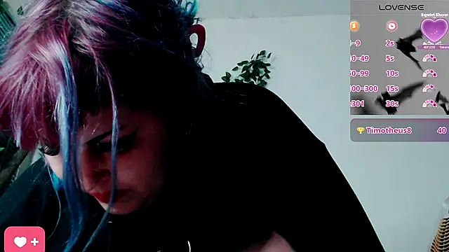 Snapshot of Psychobitch7 chatting on October 2, 7:32 pm Psychobitch7 online show from October 2, 7:32 pm