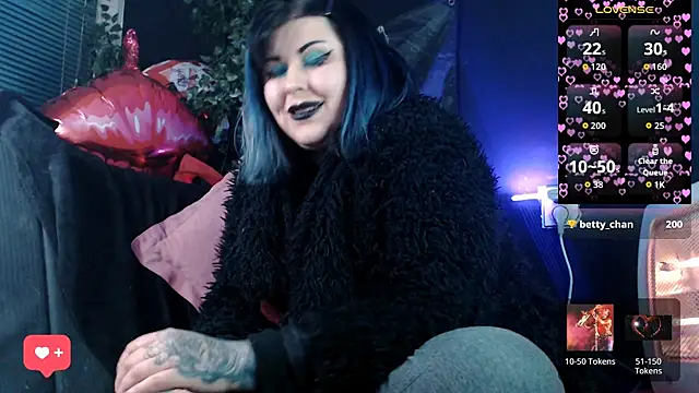 Snapshot of Psychobitch7 chatting on February 23, 10:07 pm Psychobitch7 online show from February 23, 10:07 pm