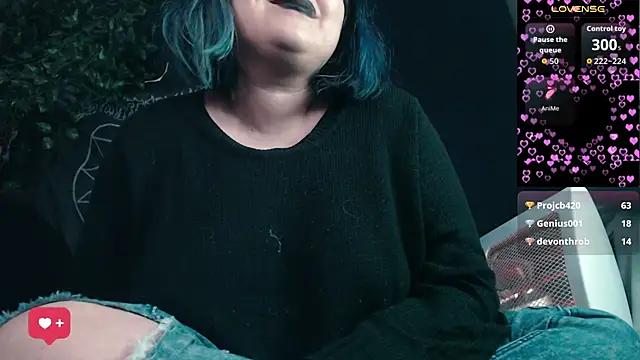 Snapshot of Psychobitch7 chatting on February 28, 7:59 pm Psychobitch7 online show from February 28, 7:59 pm