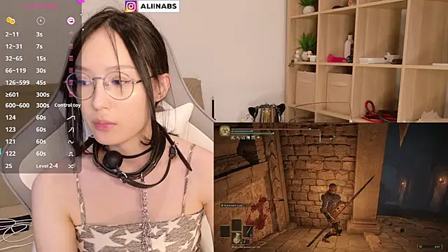 Snapshot of aliiiiiina chatting on January 9, 6:57 pm aliiiiiina online show from January 9, 6:57 pm