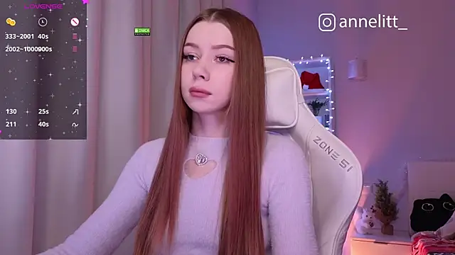 Snapshot of Annelitt chatting on January 2, 7:29 pm Annelitt online show from January 2, 7:29 pm