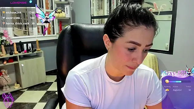 Snapshot of kagomme chatting on February 17, 7:47 am kagomme online show from February 17, 7:47 am