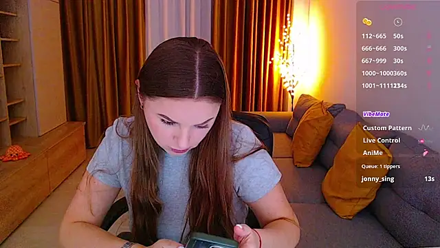  Mia Adams online show from February 15, 7:16 am