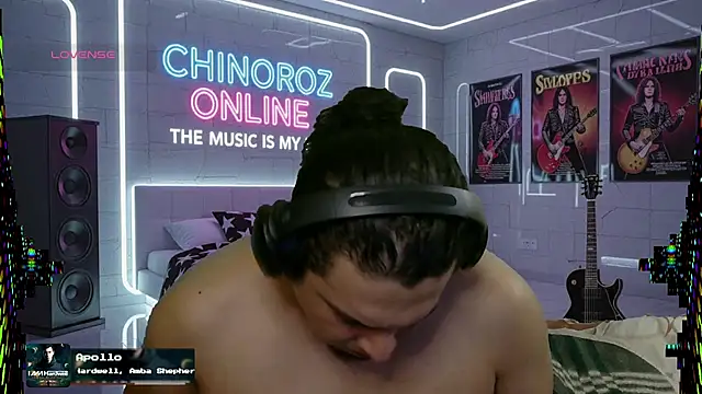 Snapshot of chino_roz chatting on October 1, 7:58 am chino roz online show from October 1, 7:58 am