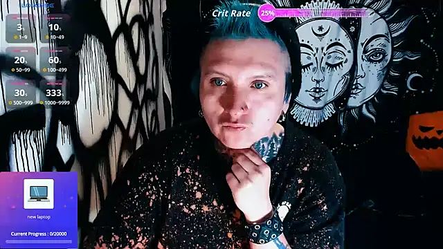 Marieblueeyes online show from April 5, 3:15 am