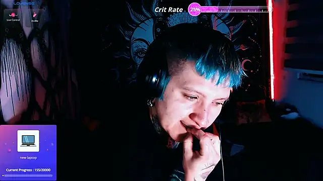 Marieblueeyes online show from April 11, 1:21 am